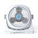 Alt View 18. NewAir - 12 inch 2-in-1 Air Circulator - White.