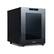 Alt View 19. NewAir - Shadow T-Series 12-Bottle Wine Cooler with Triple-Layer Tempered Glass Door and Ultra-Quiet Thermoelectic Cooling.