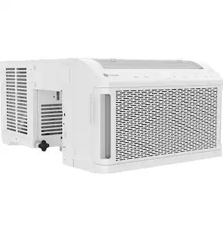 GE Profile - ClearView 450 Sq. Ft. 10,300 BTU Smart Ultra Quiet Window Air Conditioner - White