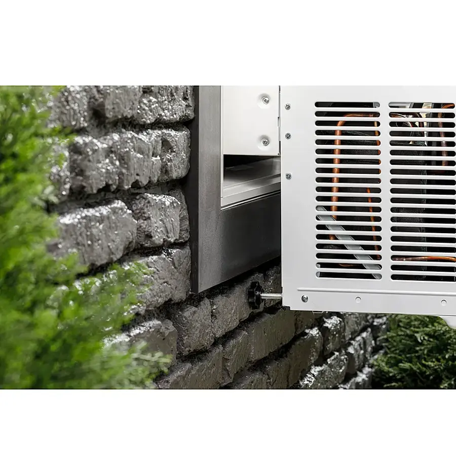 Alt View 17. GE Profile - ClearView 450 Sq. Ft. 10,300 BTU Smart Ultra Quiet Window Air Conditioner - White.
