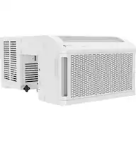 GE Profile - ClearView 550 Sq. Ft. 12,200 BTU Smart Ultra Quiet Window Air Conditioner - White - Front_Zoom