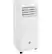 Front. GE - 150 Sq Ft 8,000 BTU Portable Air Conditioner - White.