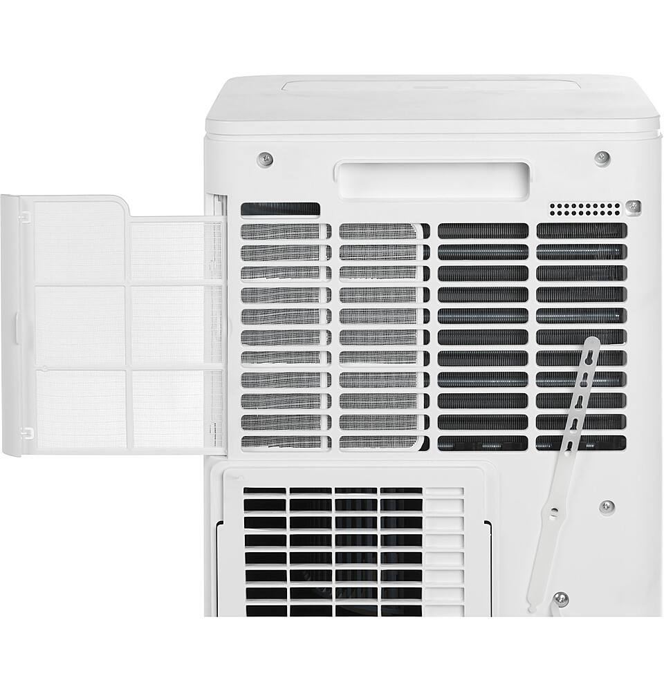 Alt View 19. GE - 150 Sq Ft 8,000 BTU Portable Air Conditioner - White.