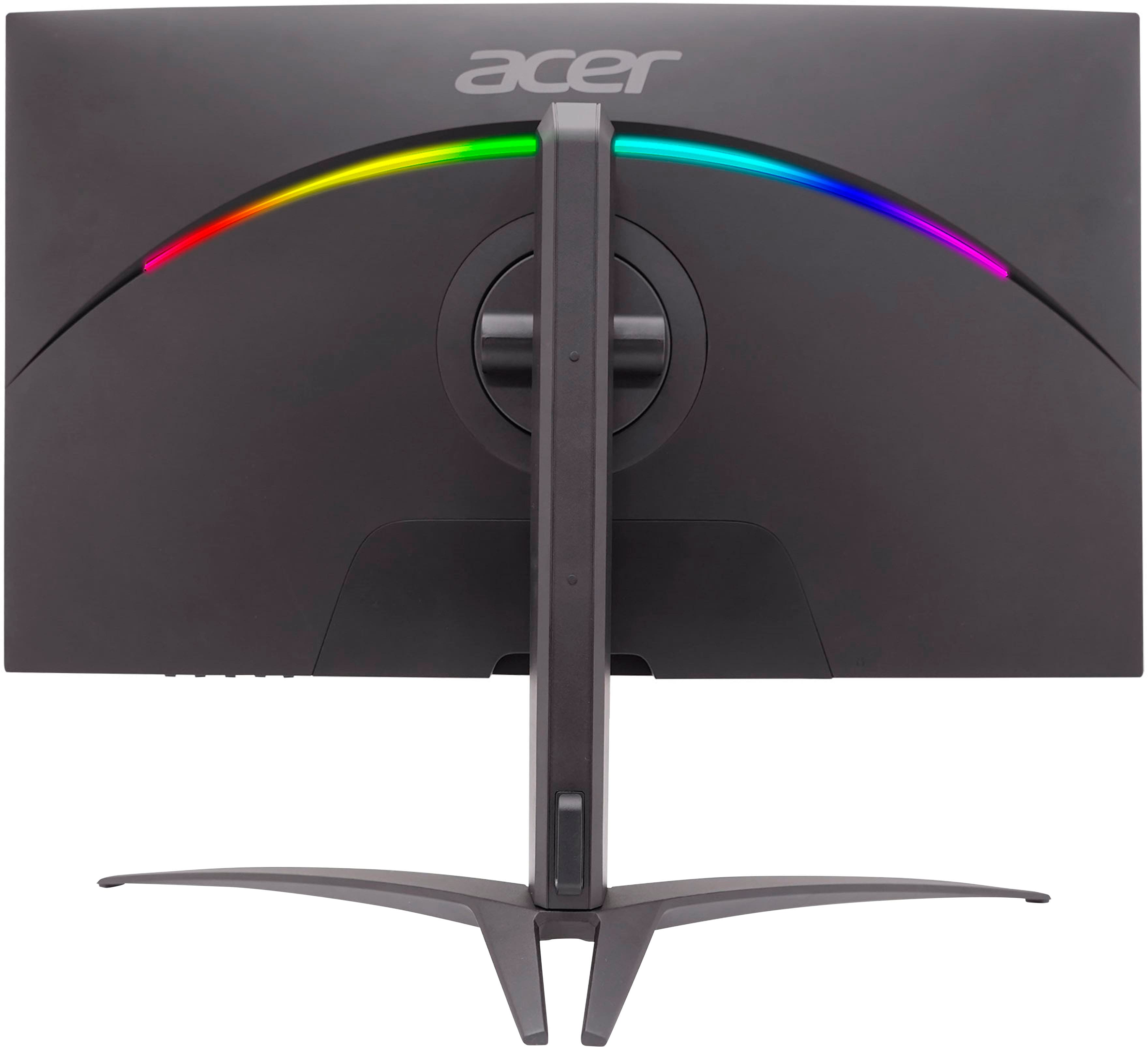 Back. Acer - Nitro XV275K P3biipruzx 27" Mini LED UHD 3840 x 2160 FreeSync Premium Gaming Monitor with 160Hz – 1ms – HDR1000 - Black.