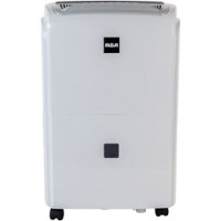 RCA 50 Pint Dehumidifier with built-in pump - White - Front_Zoom