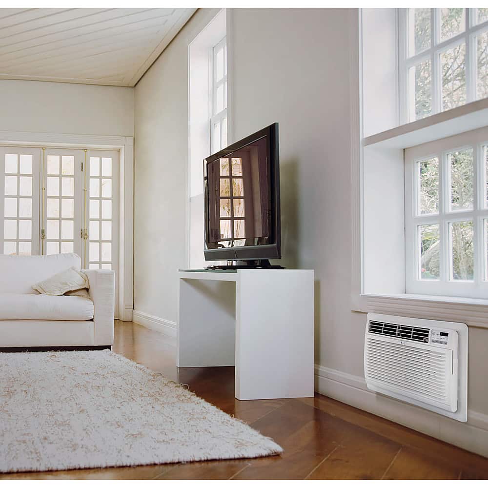 Alt View 11. LG - 530 Sq. Ft. 11,500 BTU Through-the-Wall Air Conditioner - White.