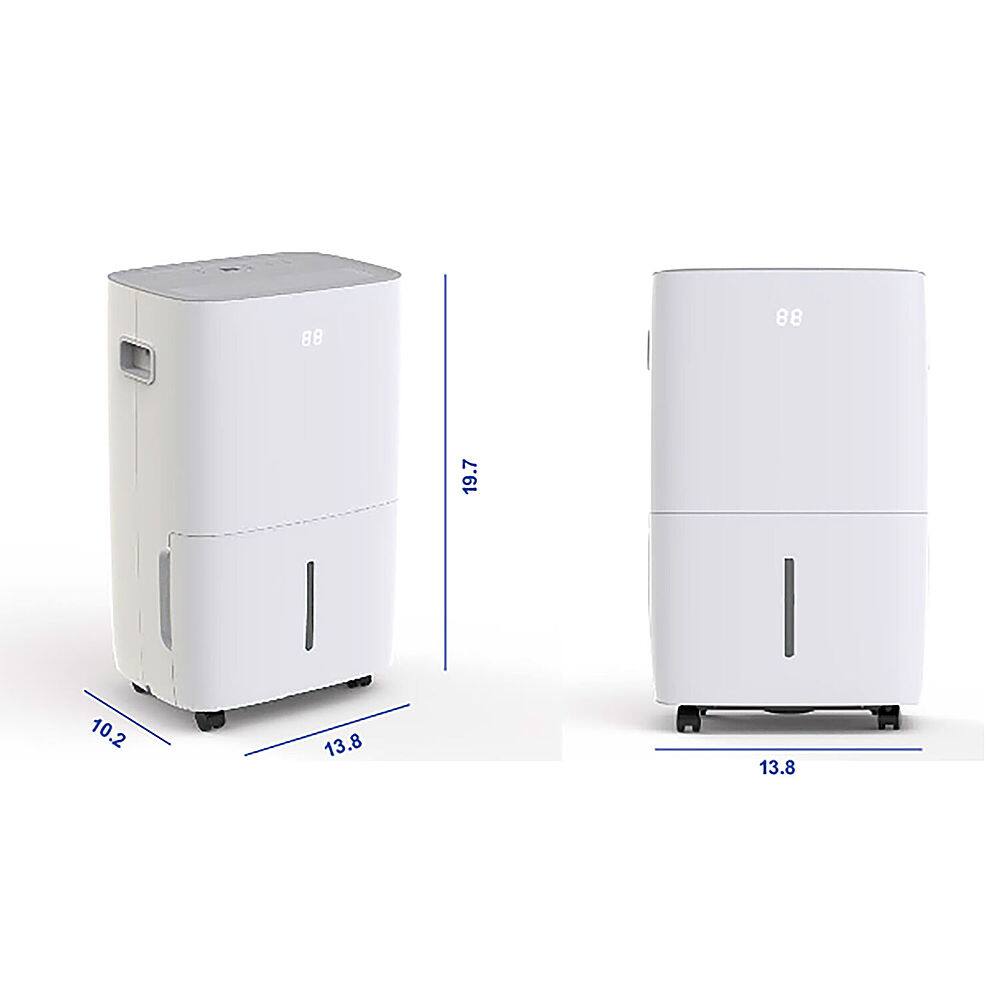 JHS 50 Pint Dehumidifier White D026B50PT Best Buy