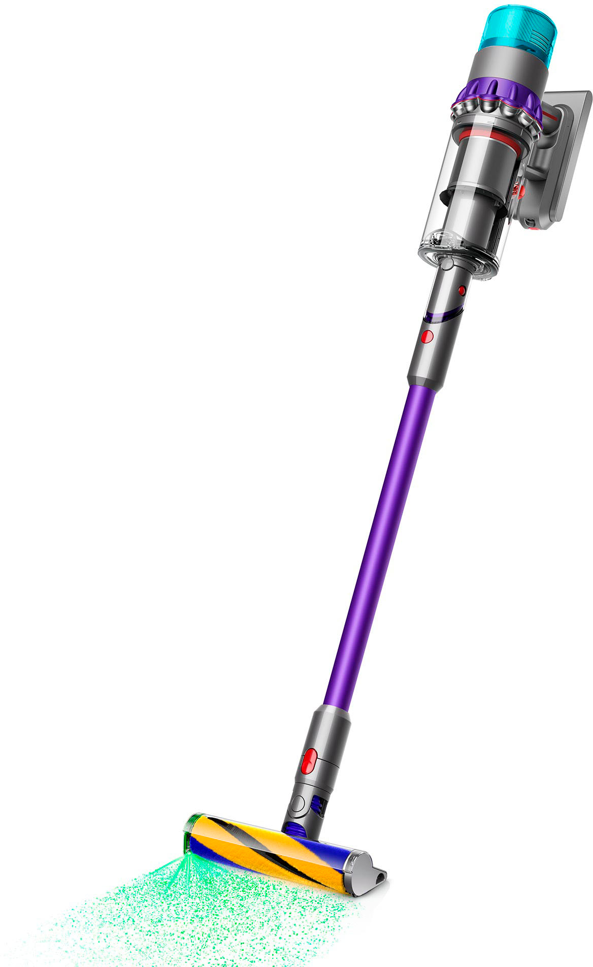 Dyson V8 Animal Cordless Vacuum with Charger and Wand TESTED Purple