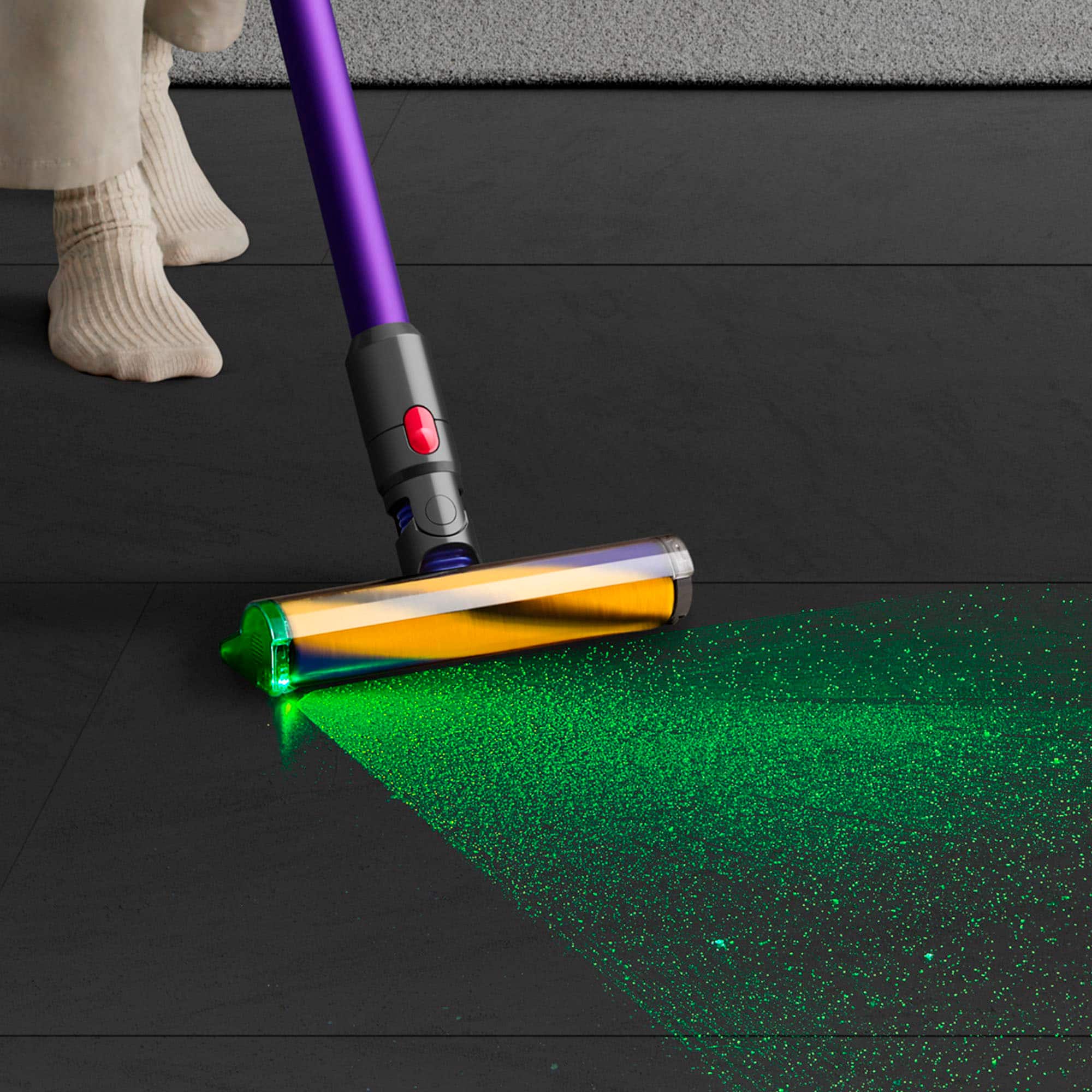 Alt View 12. Dyson - Gen5detect Cordless Vacuum with 7 accessories - Purple.