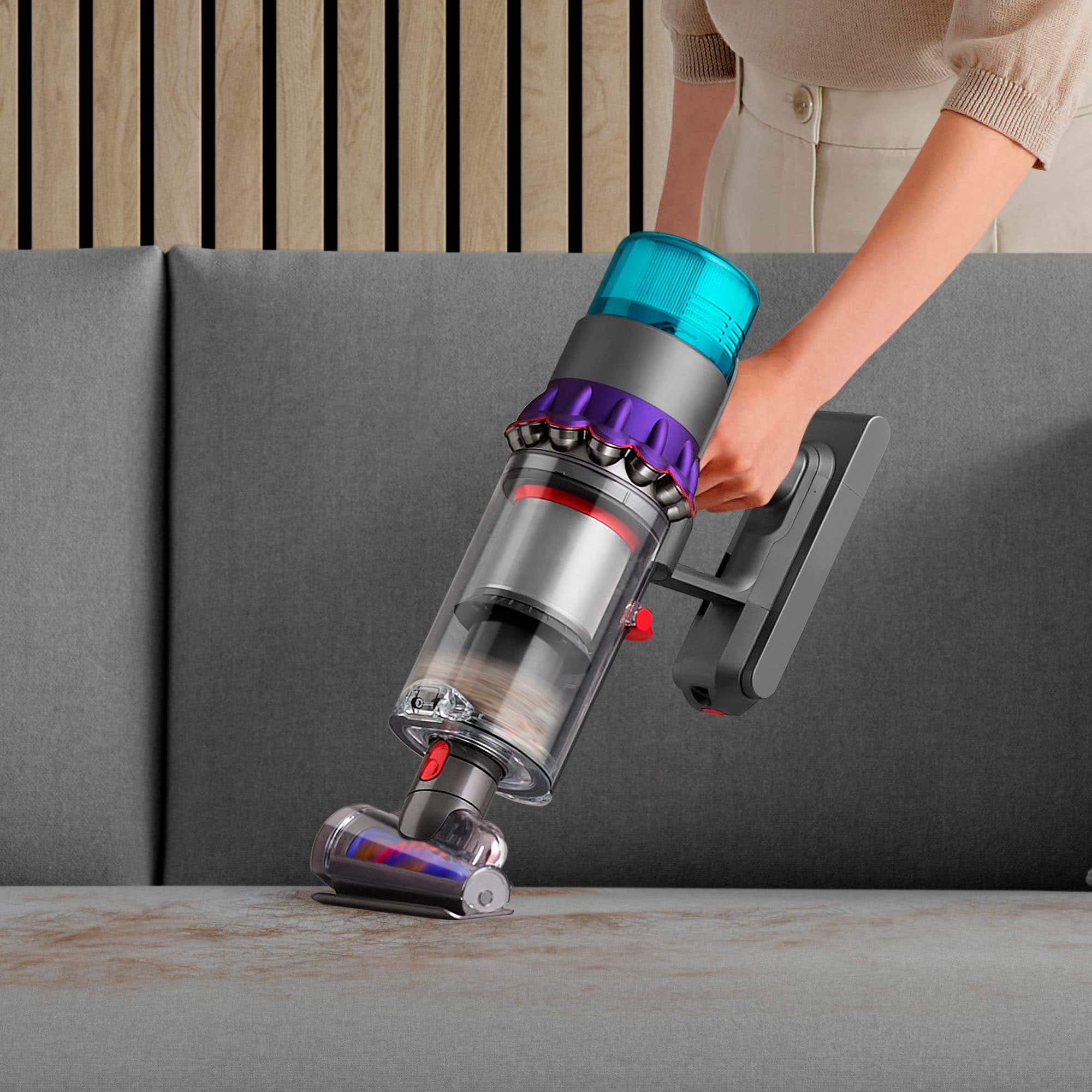 Alt View 13. Dyson - Gen5detect Cordless Vacuum with 7 accessories - Purple.