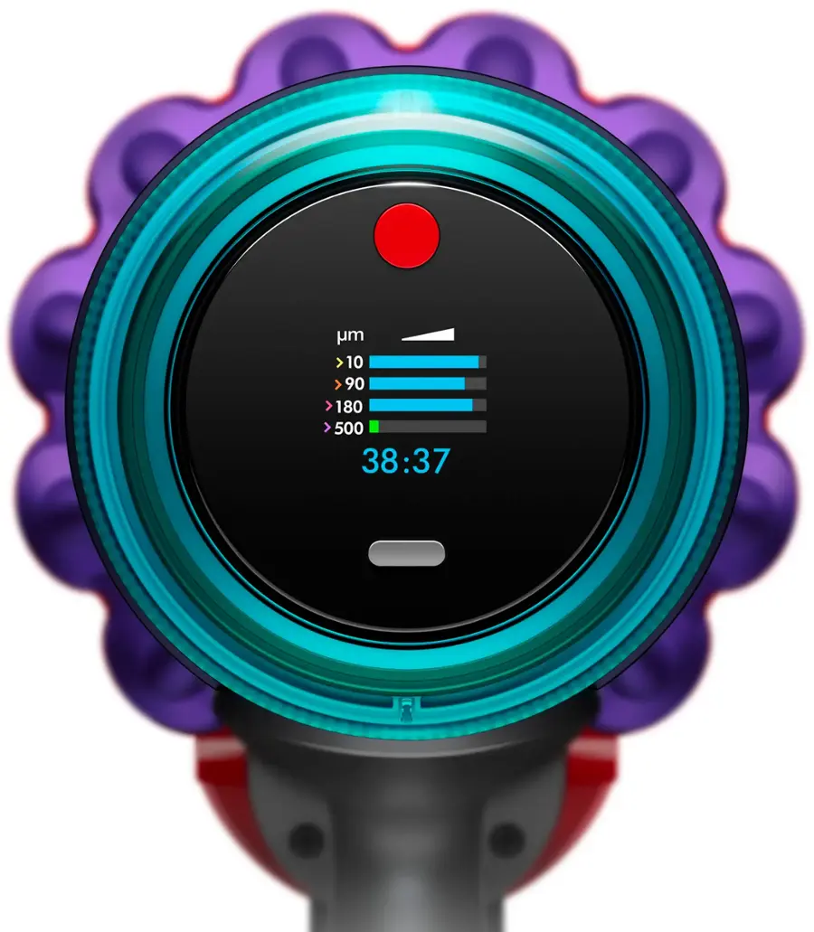 Alt View 14. Dyson - Gen5detect Cordless Vacuum with 7 accessories - Purple.