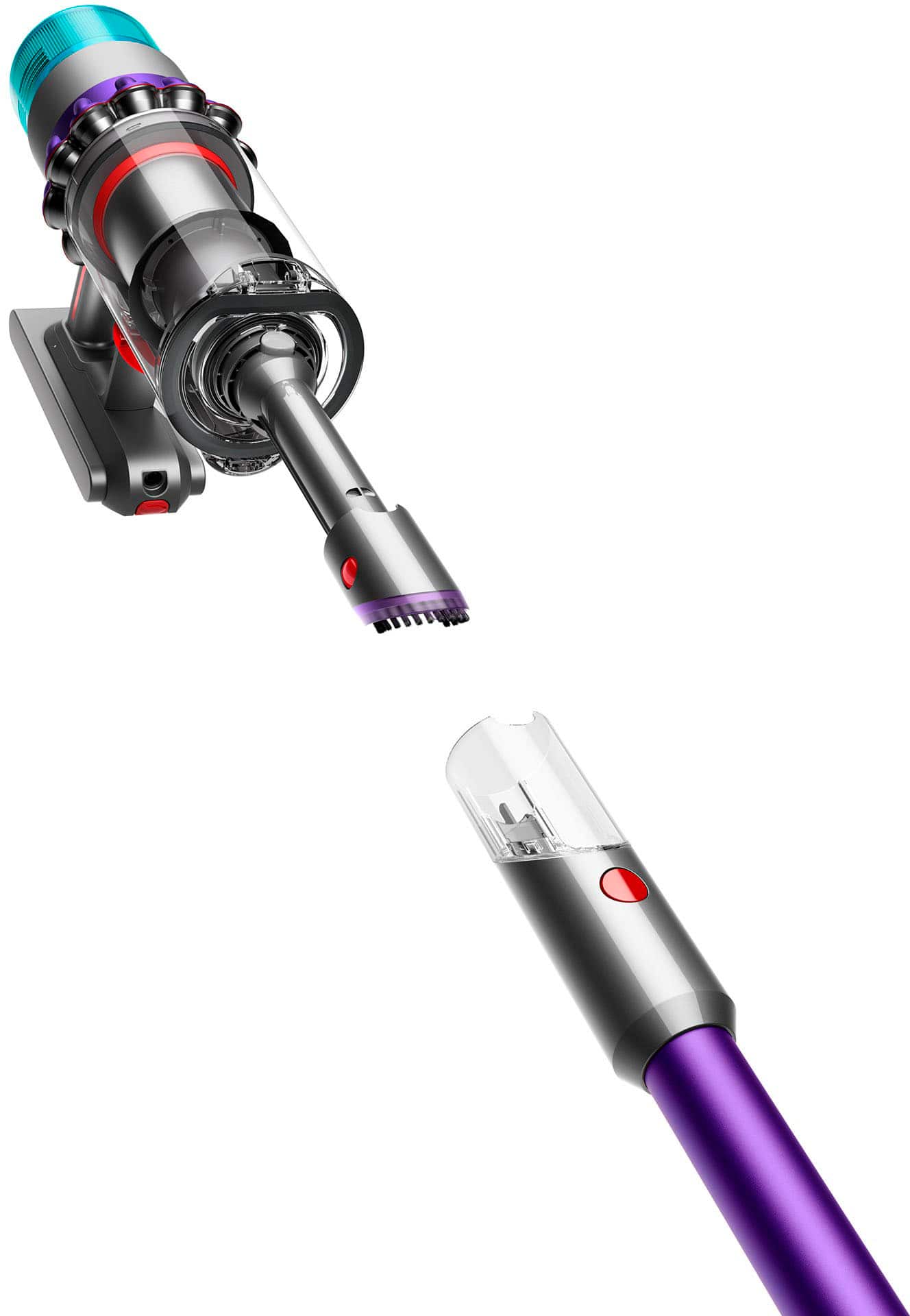 Alt View 15. Dyson - Gen5detect Cordless Vacuum with 7 accessories - Purple.