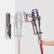 Alt View 16. Dyson - Outsize Cordless Vacuum with 6 accessories - Nickel/Red.