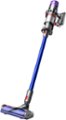Front. Dyson - V11 Cordless Vacuum with 6 accessories - Nickel/Blue.