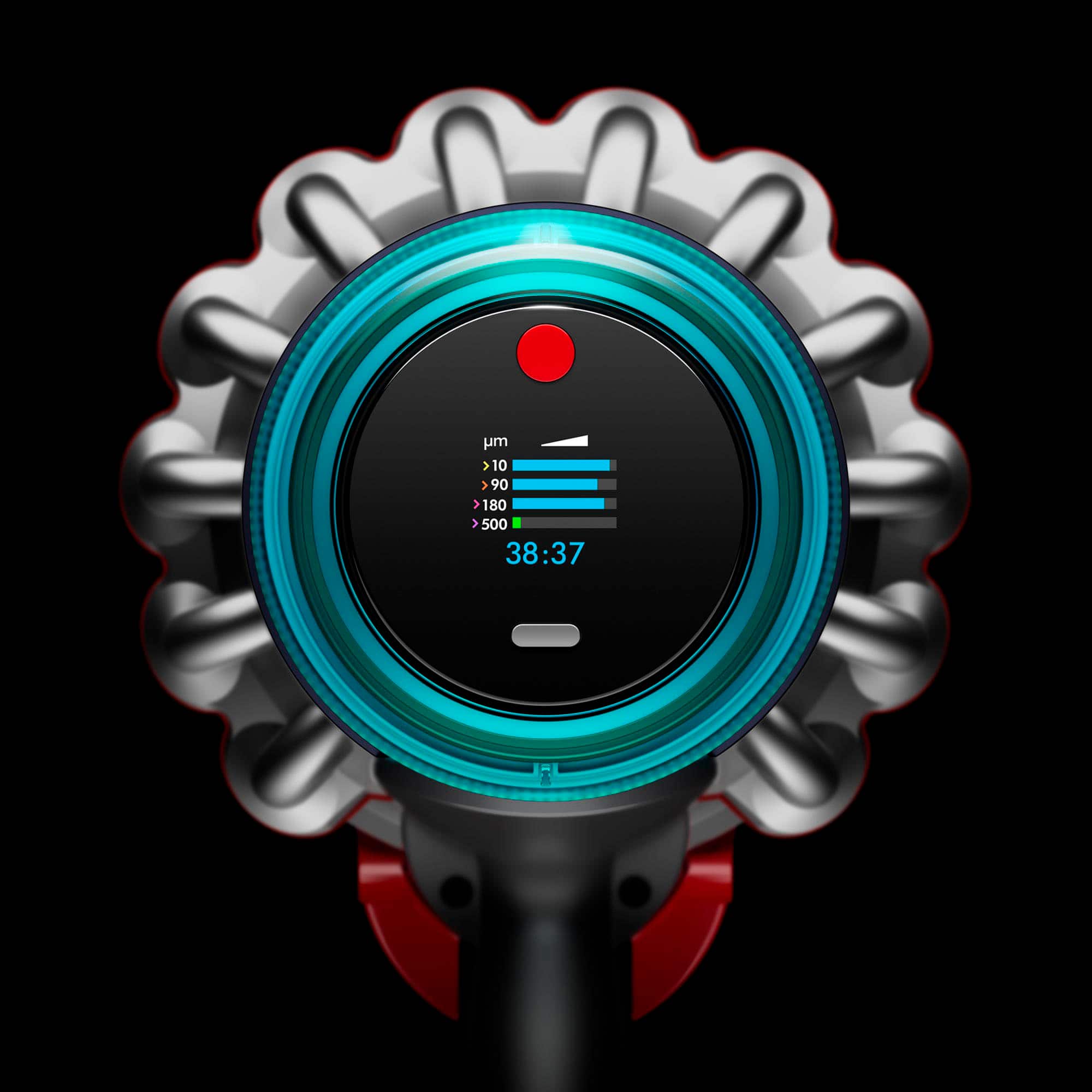 Alt View 15. Dyson - Gen5outsize Cordless Vacuum with 8 accessories - Nickel/Blue.