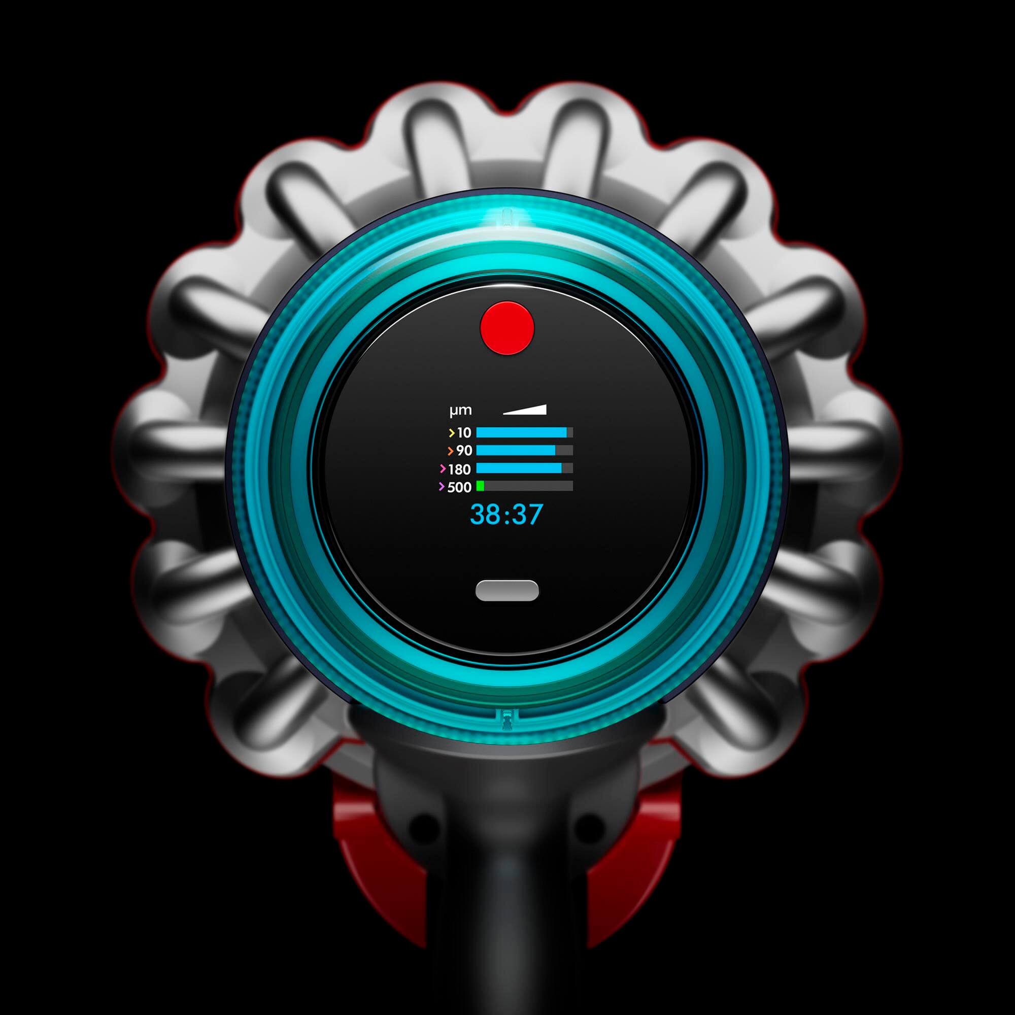 Alt View 15. Dyson - Gen5outsize Cordless Vacuum with 8 accessories - Nickel/Blue.