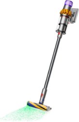 Dyson - V15 Detect Cordless Vacuum - Yellow/Nickel - Front_Zoom