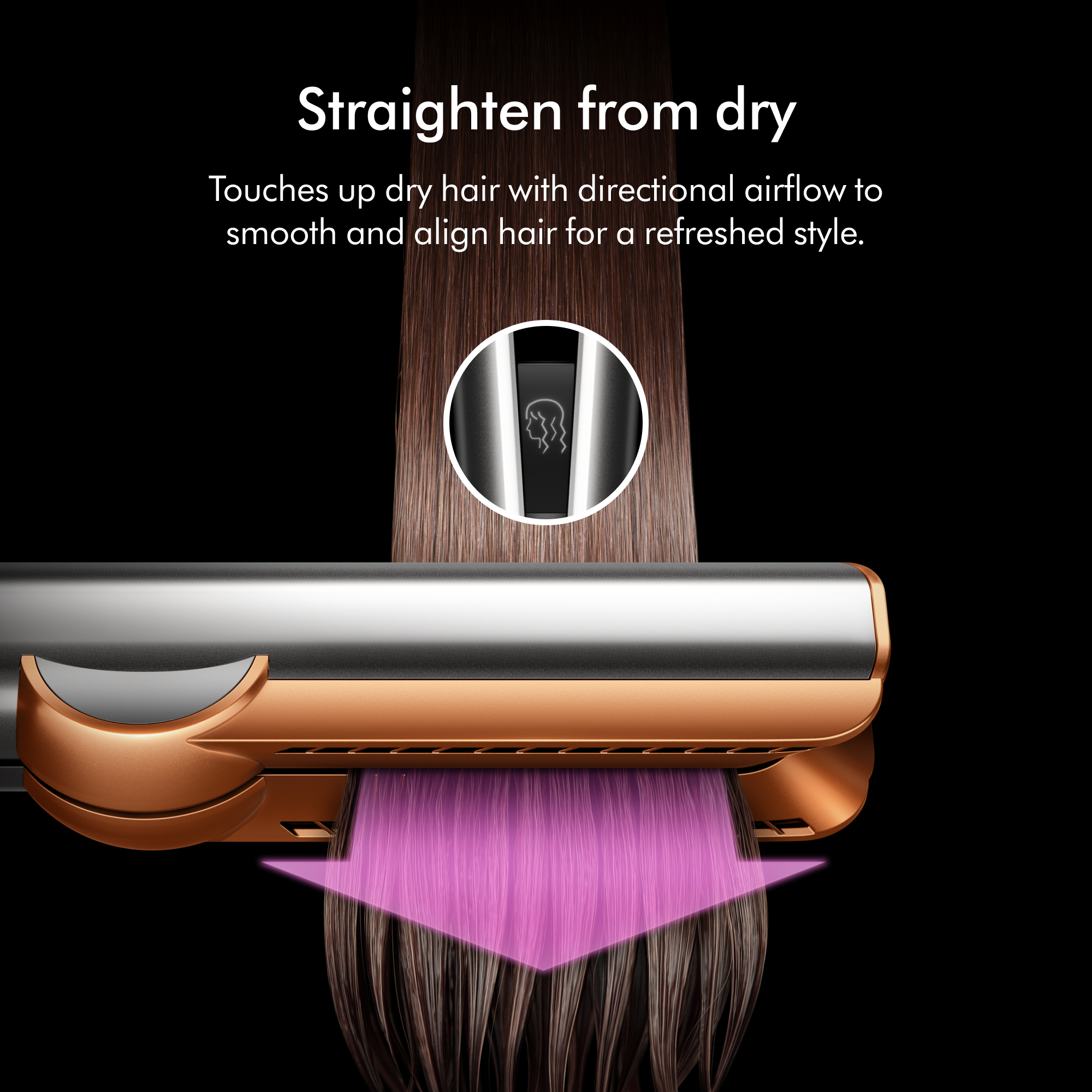 Dyson - Corrale Hair Straightener - Copper/Nickel