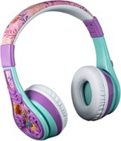 eKids - The Little Mermaid Wireless Over-the-Ear Headphones - Purple - Front_Zoom
