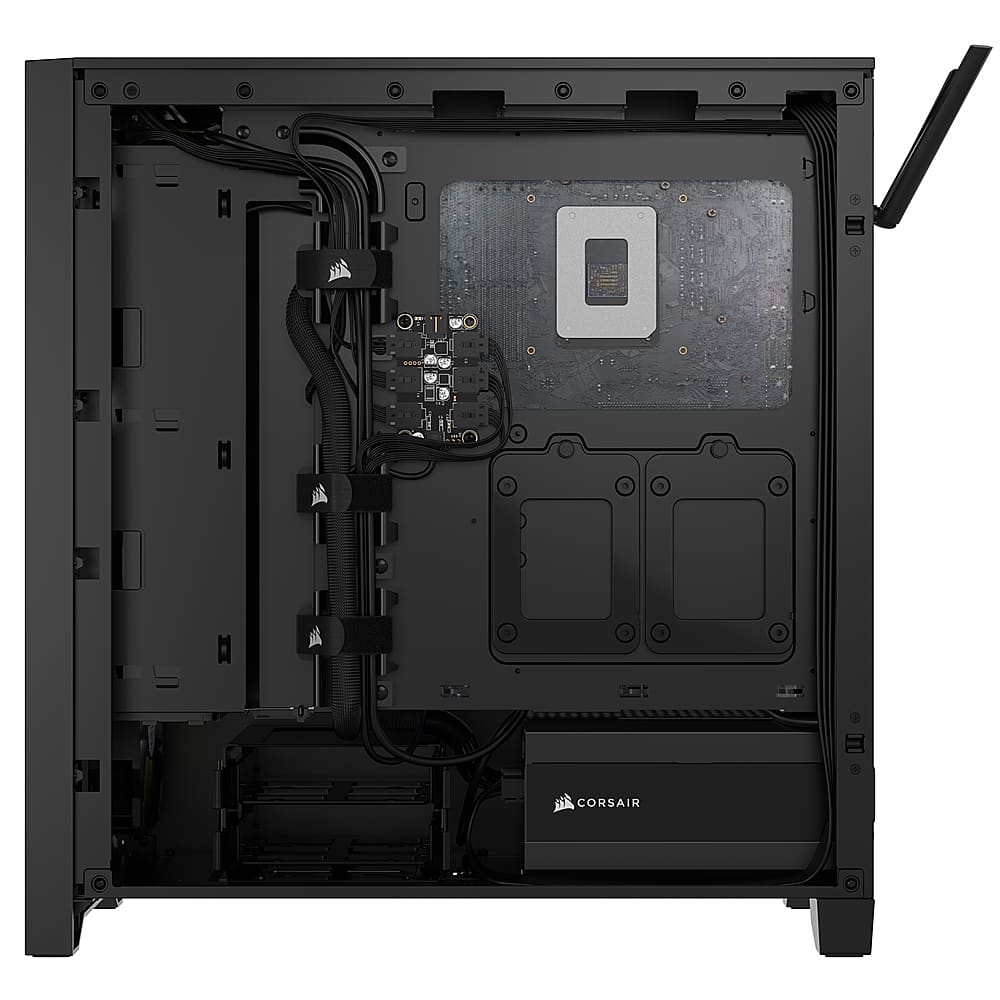  Corsair Vengeance i7400 Series Gaming PC - Liquid Cooled Intel®  Core™ i9 12900K CPU - NVIDIA® GeForce RTX™ RTX 4090 GPU - 2TB M.2 SSD -  64GB Vengeance RGB DDR5 Memory - Black : Electronics