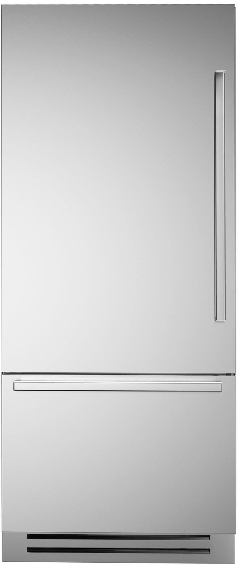 Front. Bertazzoni - 19.6 cu. Ft. Built-In Bottom Mount Refrigerator with Ice Maker.