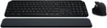 Logitech - MX Keys S Combo Advanced Full-size Wireless Scissor Keyboard and Mouse Bundle for PC and Mac with Backlit keys - Black