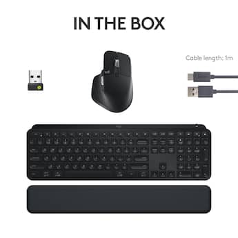 Logitech MX Keys S Combo Advanced Full size Wireless Scissor Logitech MX Keys S Combo Advanced Full size Wireless Scissor