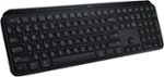 Logitech - MX Keys S Advanced Full-size Wireless Scissor Keyboard for PC and Mac with Backlit keys - Black