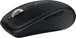 Logitech - MX Anywhere 3S Wireless Bluetooth Optical Fast Scrolling Mouse with Programmable Buttons - Wireless - Black
