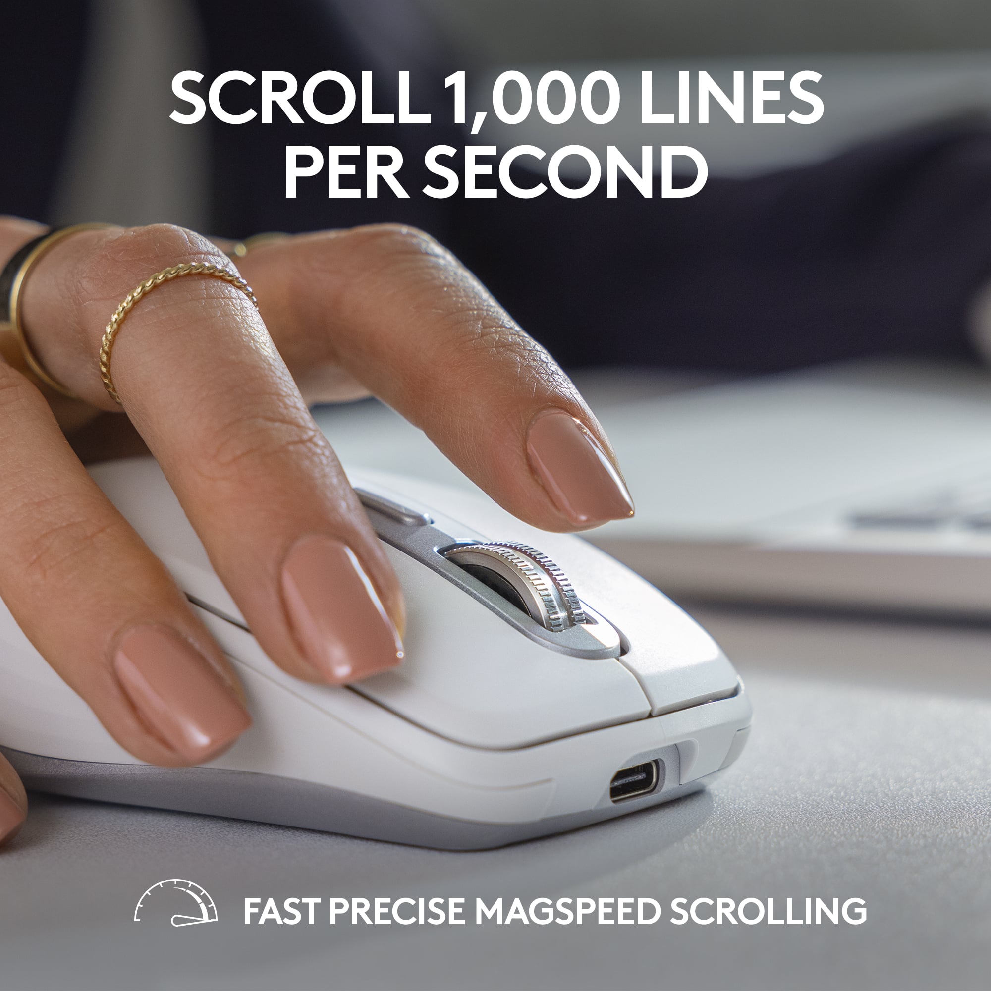 SCROLL 1,000 LINES PER SECOND FAST PRECISE MAGSPEED SCROLLING