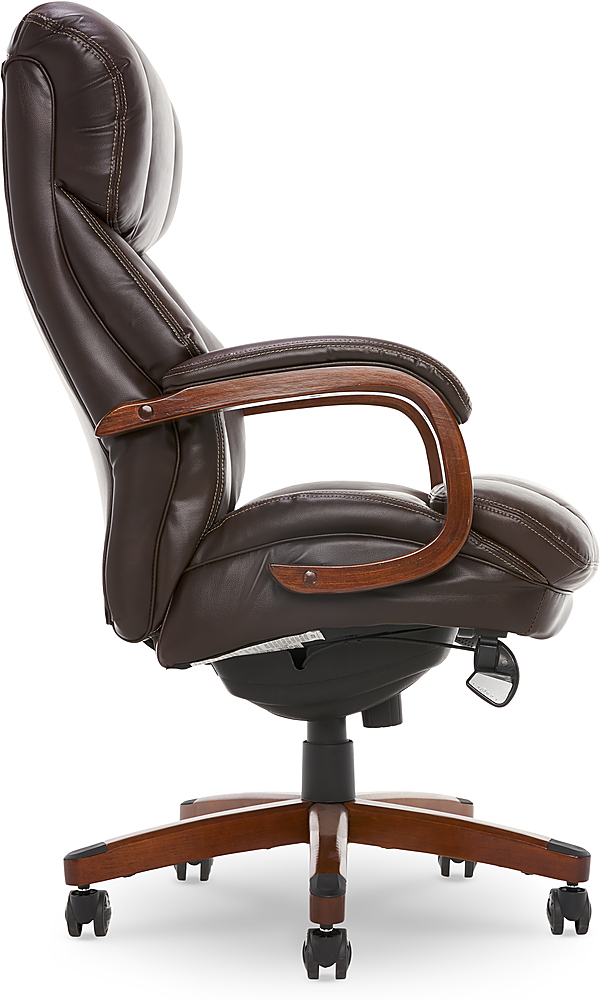 La-Z-Boy Premium Hyland Executive Office Chair with AIR Lumbar Technology  Coffee Brown 45779 - Best Buy