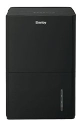 Danby - DDR050BLBDB-ME 3,000 Sq. Ft Dehumidifier - Black - Front_Zoom