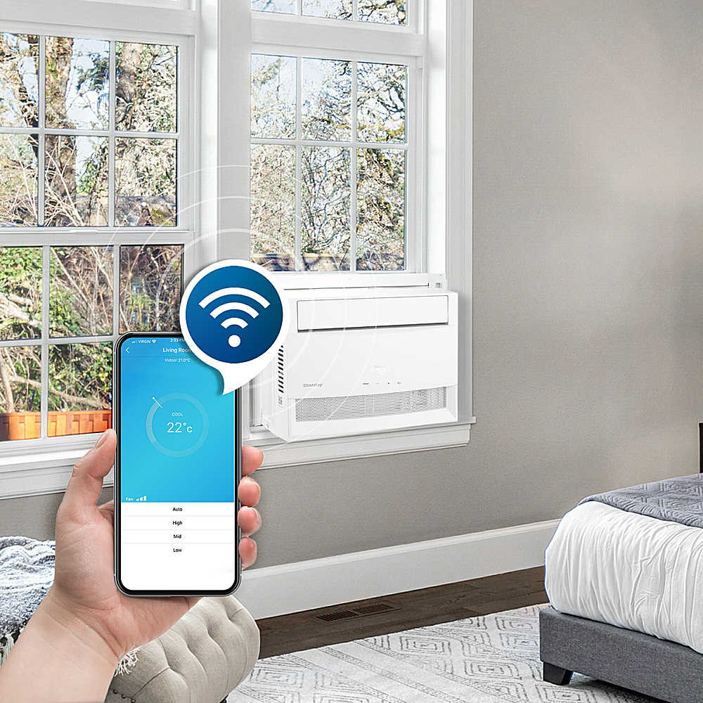 Alt View 16. Danby - DAC080B5WDB 350 Sq. Ft. 8,000 BTU Window Air Conditioner - White.