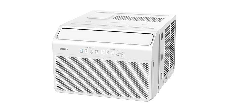 Angle. Danby - DAC080B8IWDB-6 350 Sq. Ft. 8,000 BTU Window Air Conditioner - White.