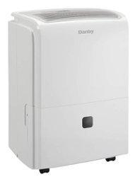 Danby - DDR040EBWDB 2,500 Sq. Ft Dehumidifier - White - Front_Zoom