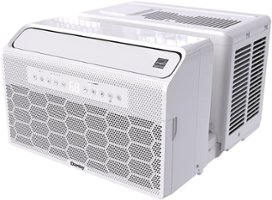 Danby - DAC080B7IWDB-6 350 Sq. Ft. 8,000 BTU Window Air Conditioner - White - Front_Zoom