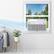 Alt View 12. Danby - DAC080B7IWDB-6 350 Sq. Ft. 8,000 BTU Window Air Conditioner - White.