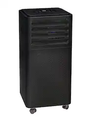 Danby - DPA050E2BDB-6 150 Sq. Ft. 3-in-1 Portable Air Conditioner 7,500 BTU - Black - Front_Zoom