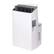 Angle. Danby - DPA120B9IWDB-6 250 Sq. Ft Inverter Portable Air Conditioner 14,000 BTU - White.