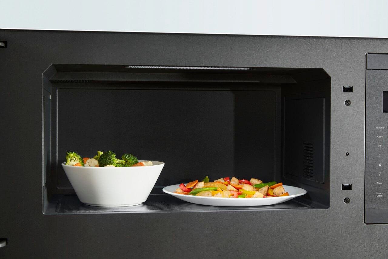 Alt View 15. KitchenAid - 1.1 Cu. Ft. Over-the-Range Microwave with Flush Built-in Design - White.