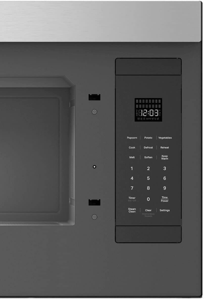 Alt View 18. KitchenAid - 1.1 Cu. Ft. Over-the-Range Microwave with Flush Built-in Design - Black Stainless Steel.