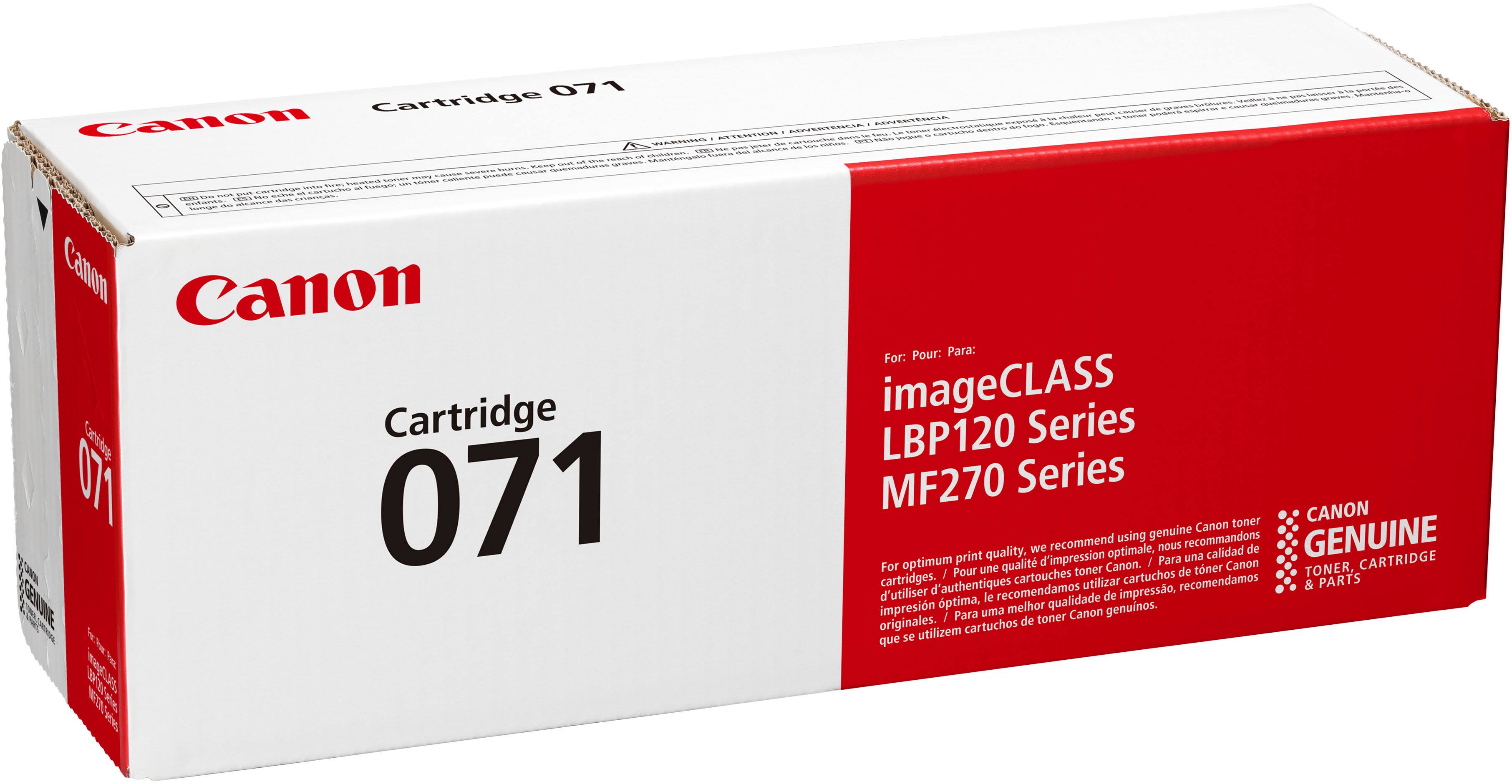 Alt View 1. Canon - Toner 071 Standard Capacity Toner Cartridge - Black.