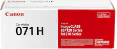Front. Canon - Toner 071XL High Yield Toner Cartridge - Black.