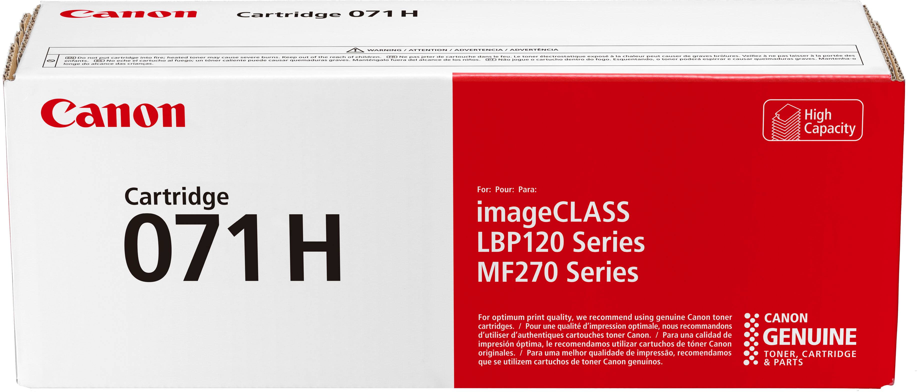 Canon - Toner 071XL High Yield Toner Cartridge - Black