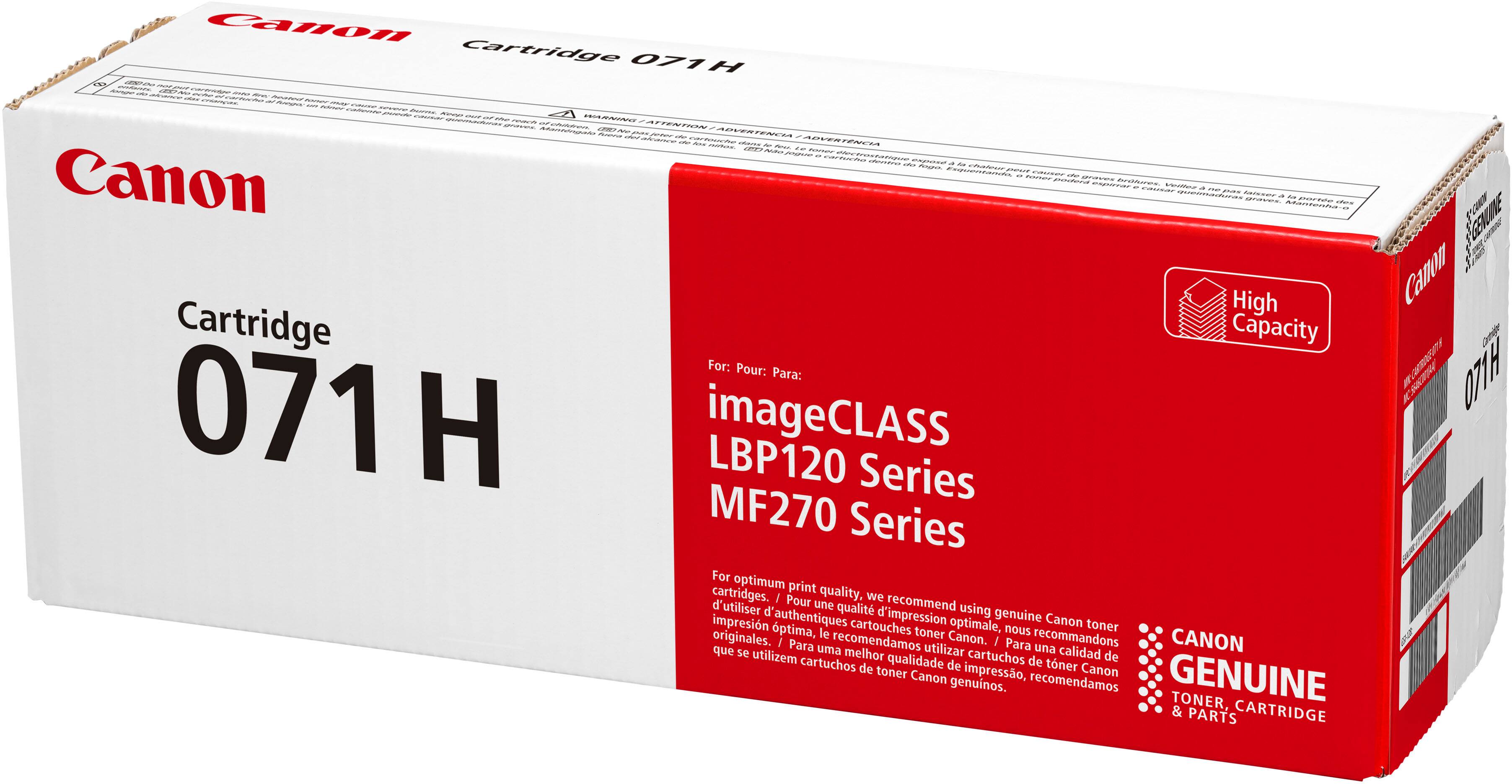 Alt View 11. Canon - Toner 071XL High Yield Toner Cartridge - Black.