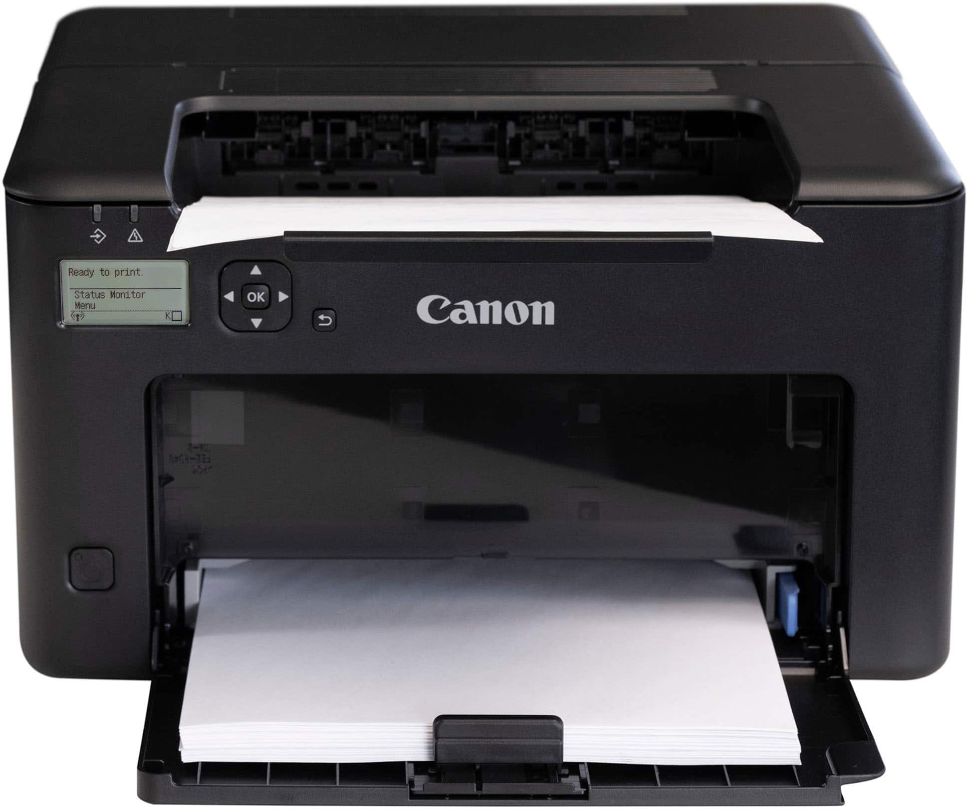Front. Canon - imageCLASS LBP122dw Wireless Black-and-White Laser Printer - Black.