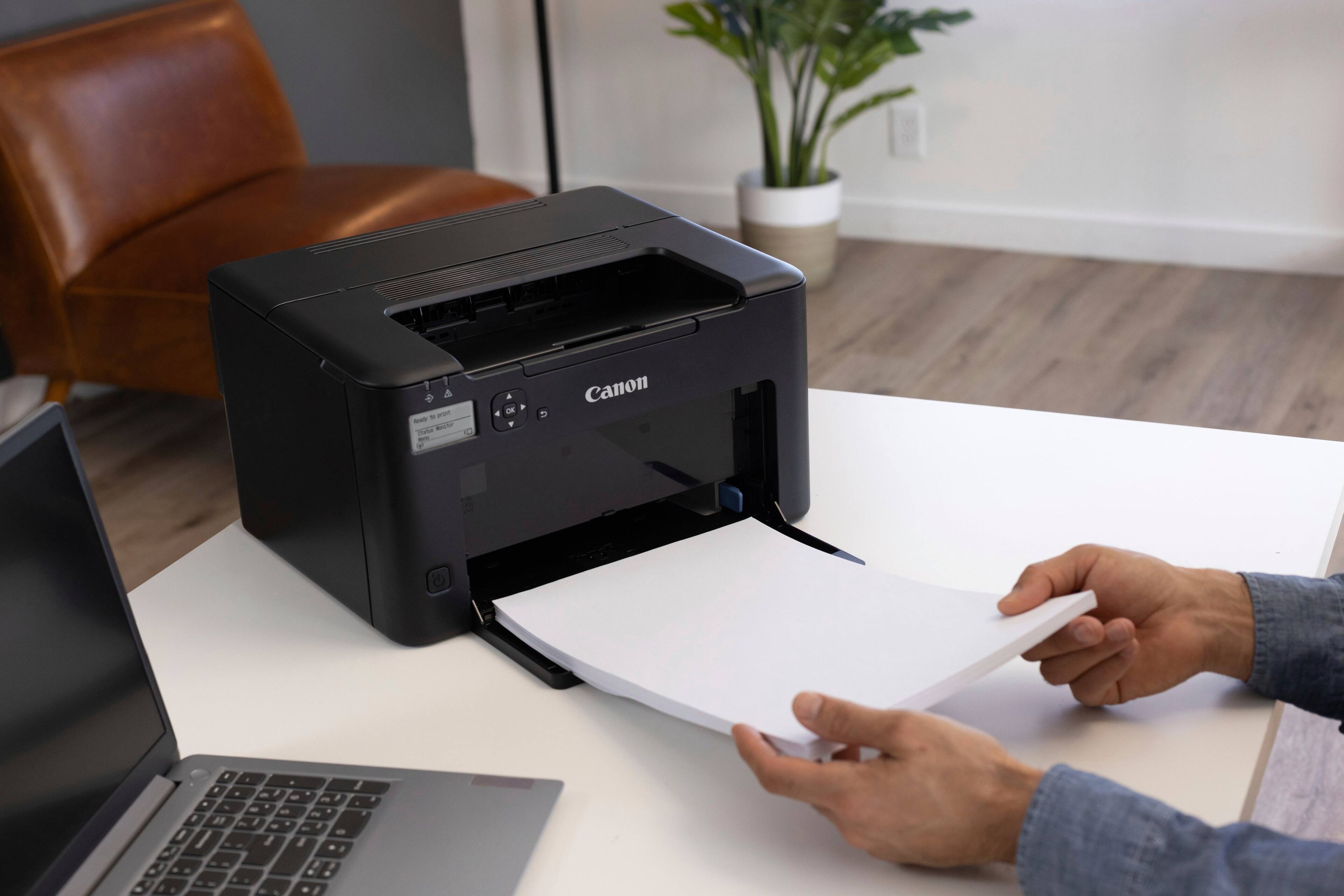 Alt View 23. Canon - imageCLASS LBP122dw Wireless Black-and-White Laser Printer - Black.