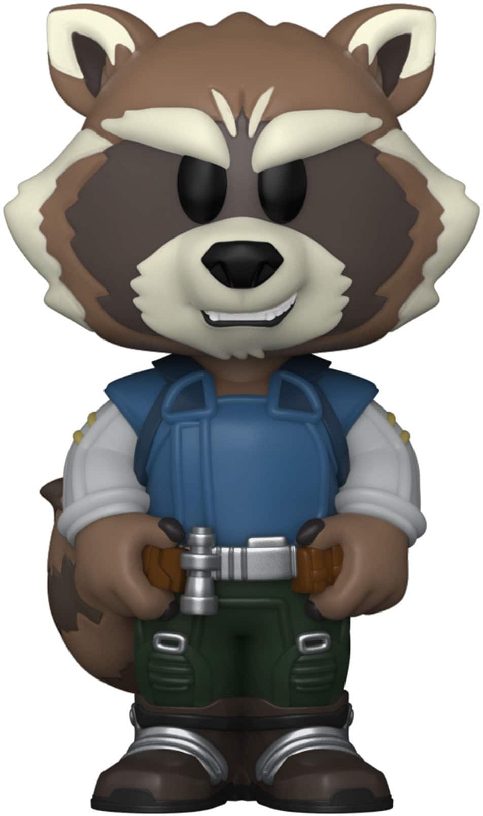 Left. Funko - Vinyl SODA: Guardians of the Galaxy: Volume 3- Rocket.