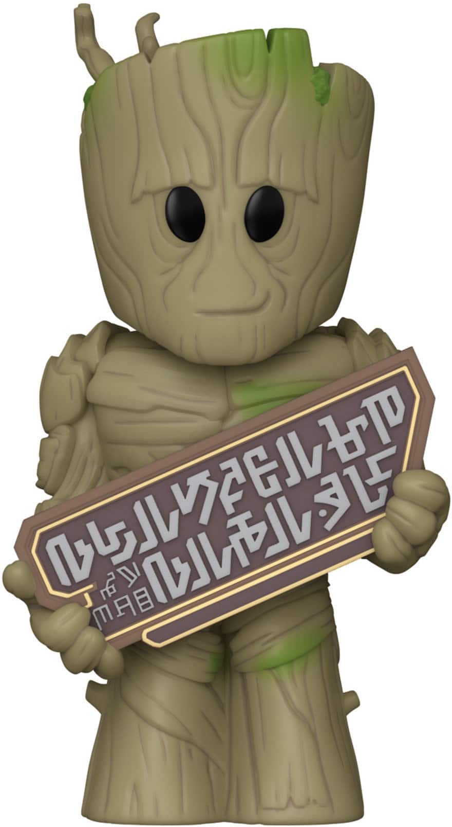 Left. Funko - Vinyl SODA: Guardians of the Galaxy: Volume 3- Groot.