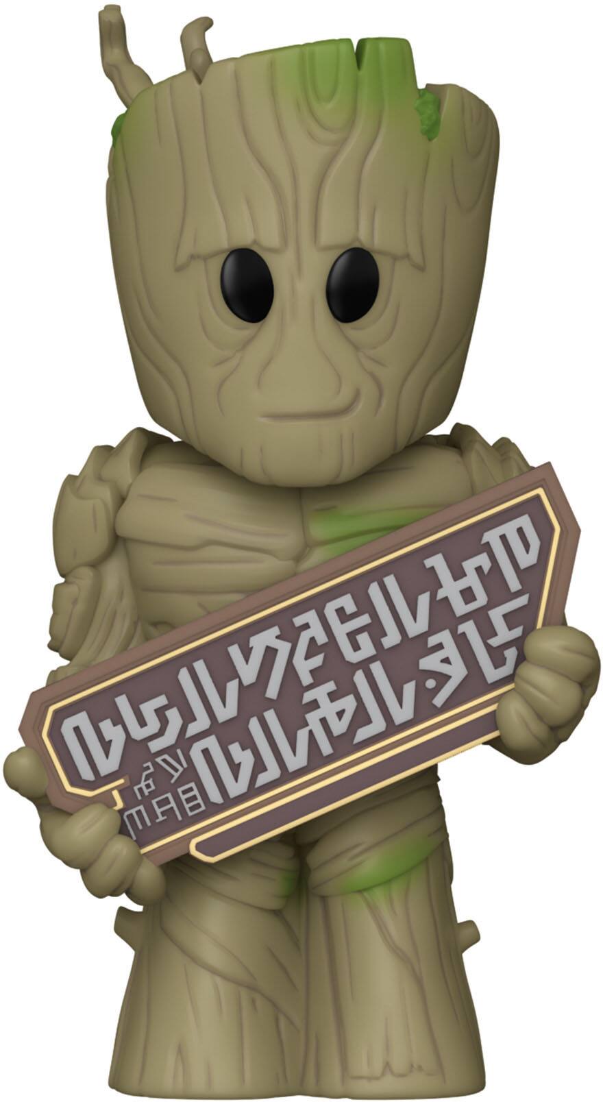 Left. Funko - Vinyl SODA: Guardians of the Galaxy: Volume 3- Groot.